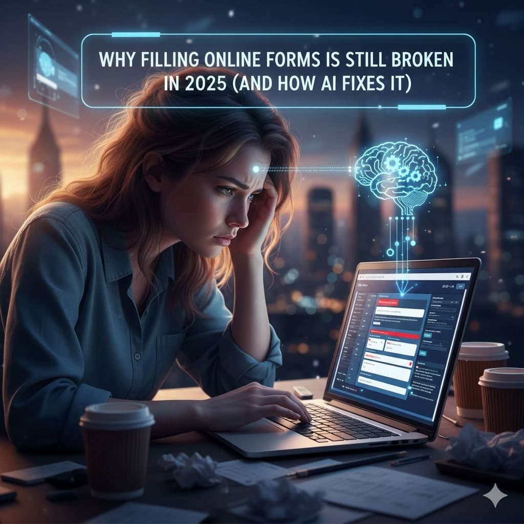 Why Filling Online Forms Is Still Broken in 2025 (And How AI Fixes It)