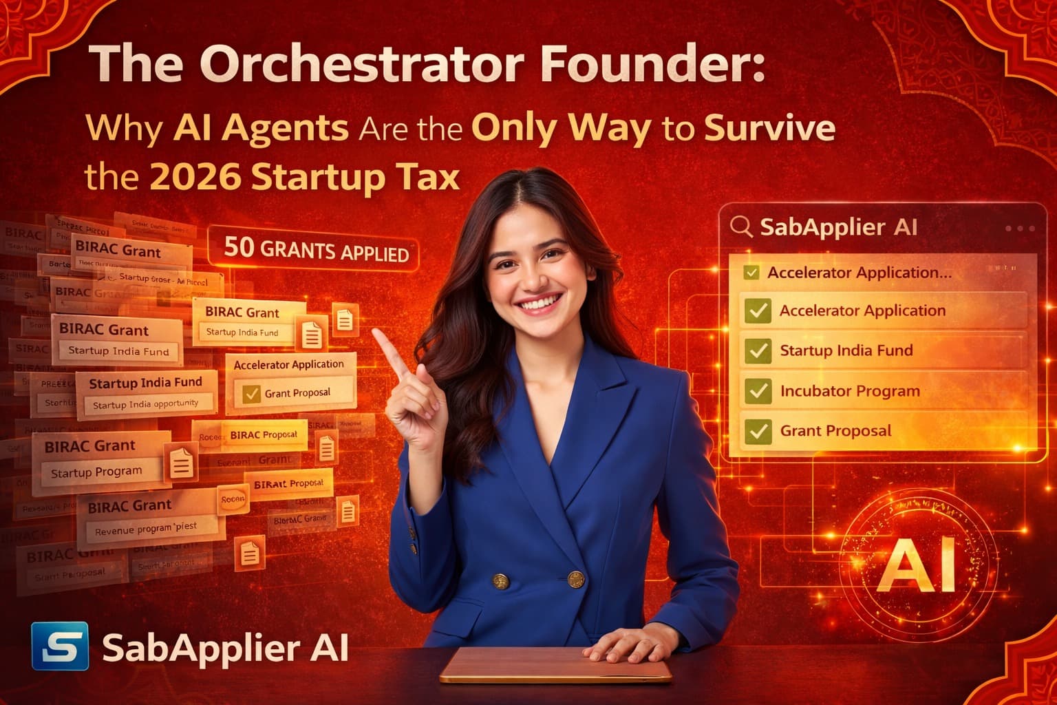 The Orchestrator Founder: Why AI Agents Are the Only Way to Survive the 2026 Startup Tax