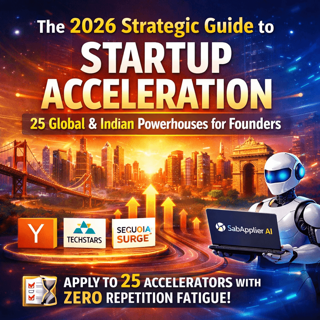 The 2026 Strategic Guide to Startup Acceleration: 25 Global & Indian Powerhouses for Founders