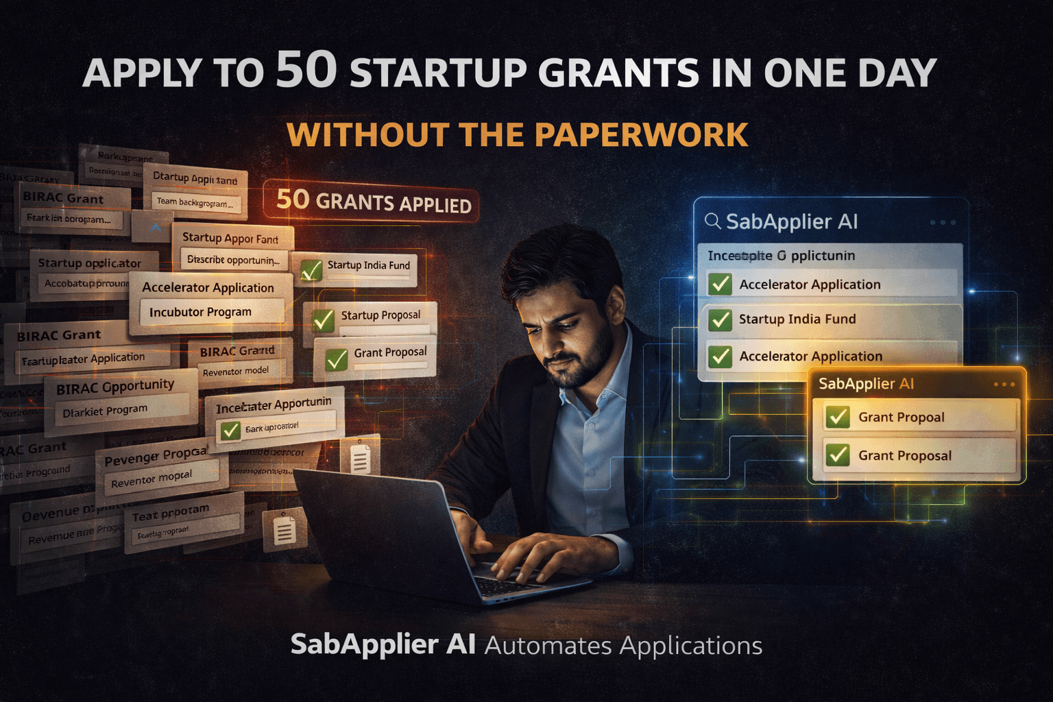 How to Apply to 50 Startup Grants in One Day: The Founder's Guide to Automating Applications with AI