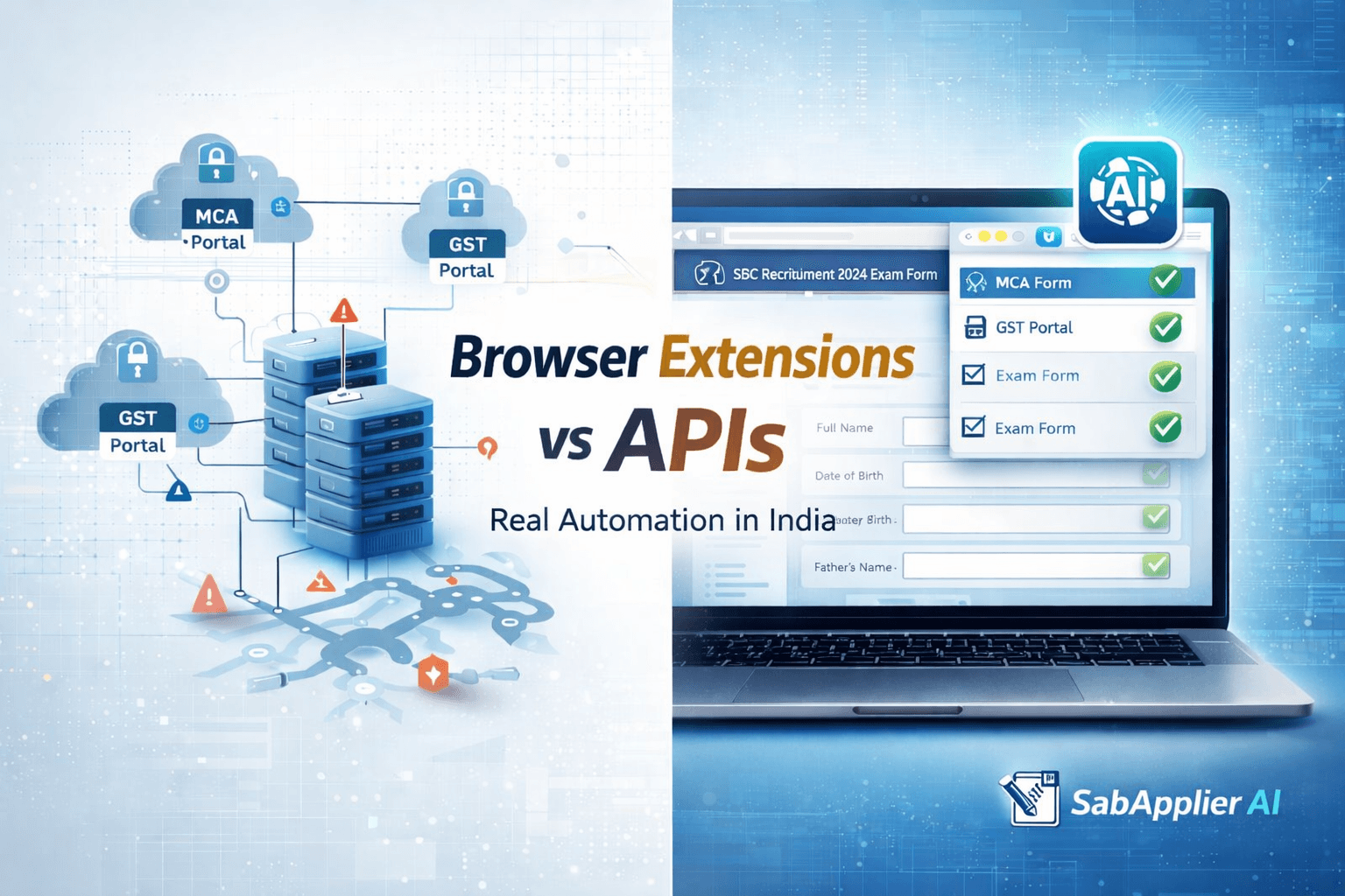 Browser Extensions vs. APIs: How Real-World Automation Actually Works